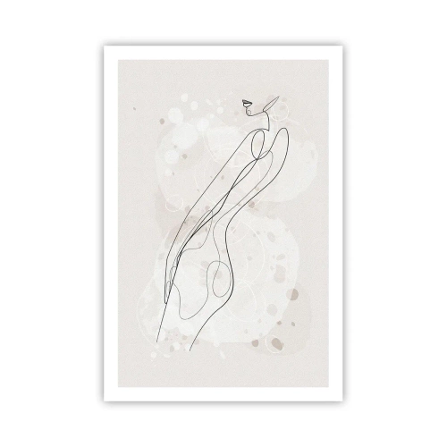 Póster - Una mirada no dice nada y al mismo tiempo lo dice todo - 61x91 cm