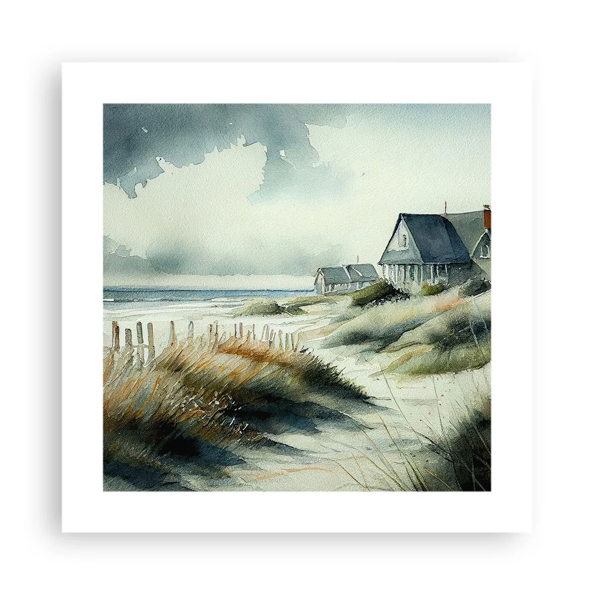 Póster - Lejos del bullicio - 40x40 cm