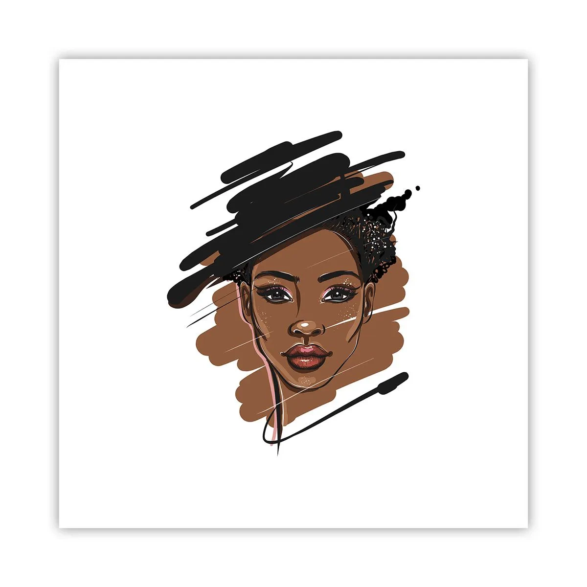 Póster - Dulce como el chocolate - 30x30 cm