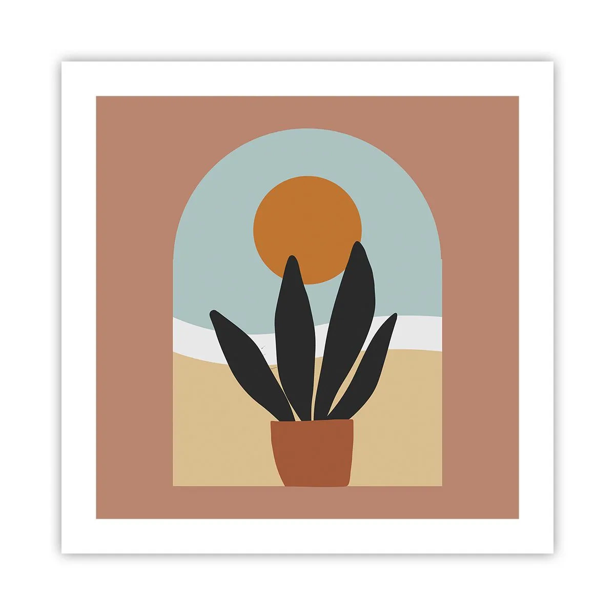 Póster - Pequeñas alegrías - 50x50 cm