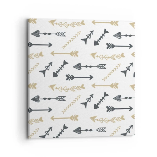 Cuadro sobre lienzo - Impresión de Imagen - El sueño de un arquero - 70x70 cm