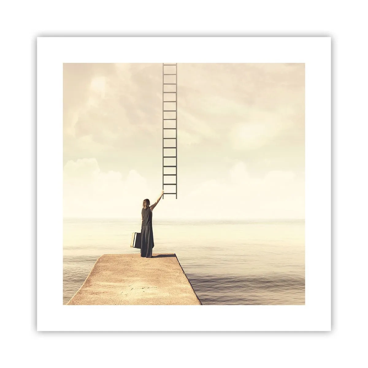 Póster - Un viaje mágico - 40x40 cm