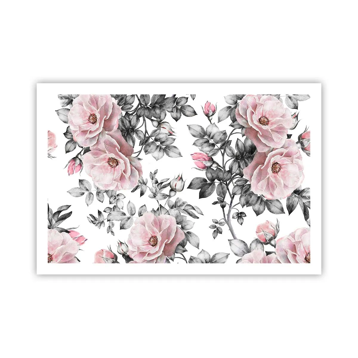 Póster - Entre las rosas - 91x61 cm
