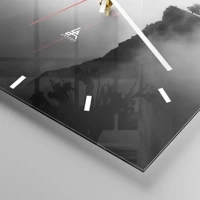 Esfera sin numeración, con rayas