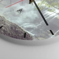 Esfera sin numeración, con rayas