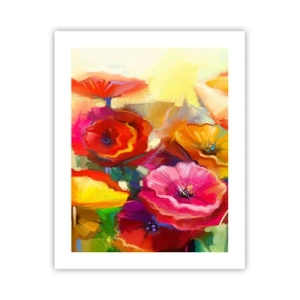 Póster - No solo rojo - 40x50 cm