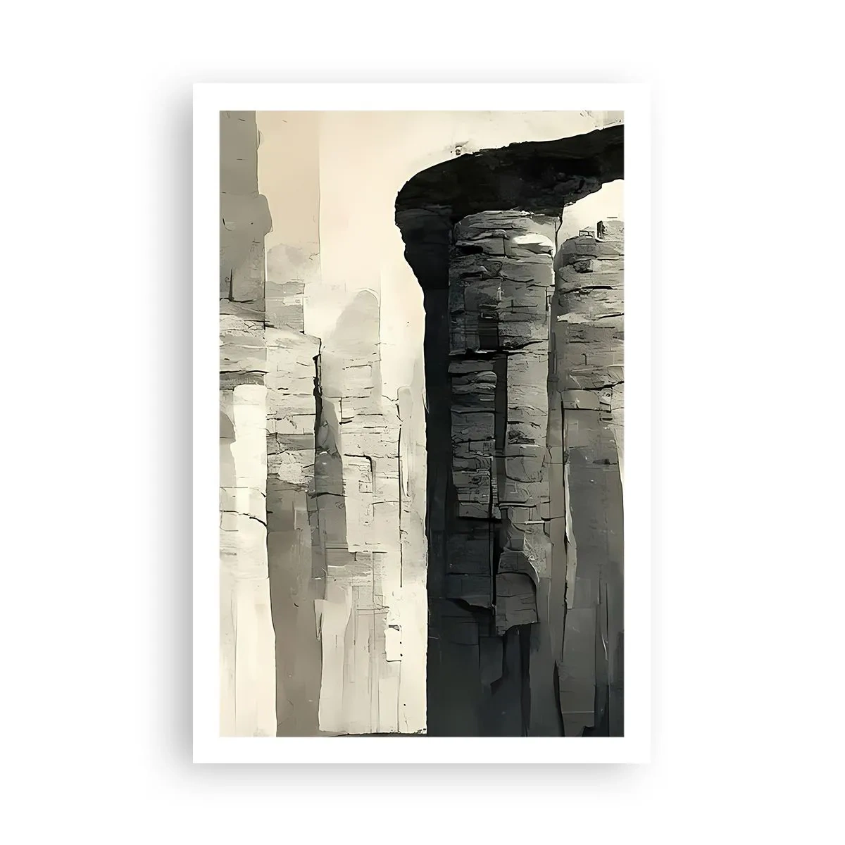 Póster - La majestuosidad de la antigüedad - 61x91 cm