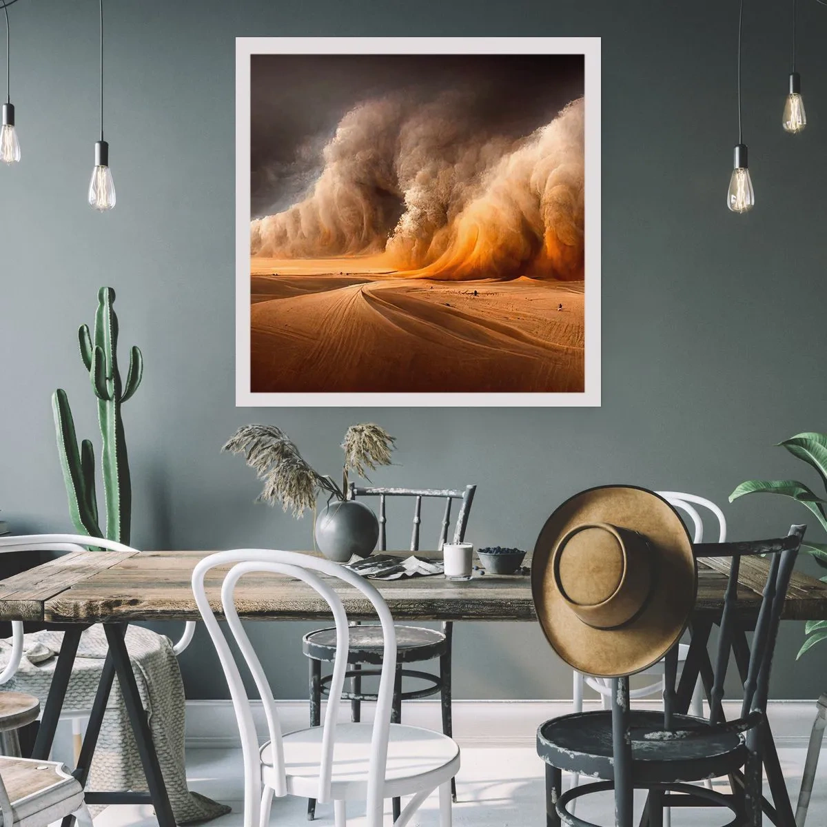 Póster - Ira del desierto - 30x30 cm