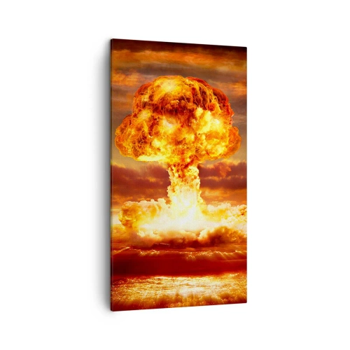 Cuadro sobre lienzo - Impresión de Imagen - Y habrá un final - 45x80 cm