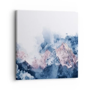 Cuadro sobre lienzo - Impresión de Imagen - El techo del mundo - 30x30 cm