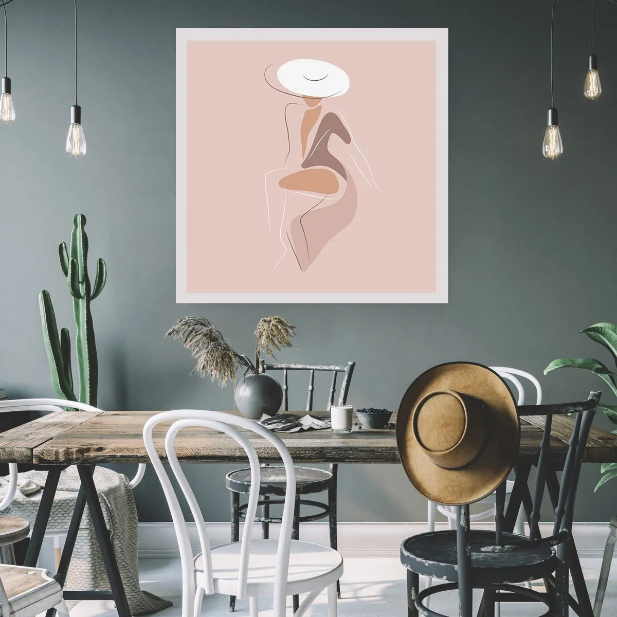 Póster - Una auténtica dama - 40x40 cm