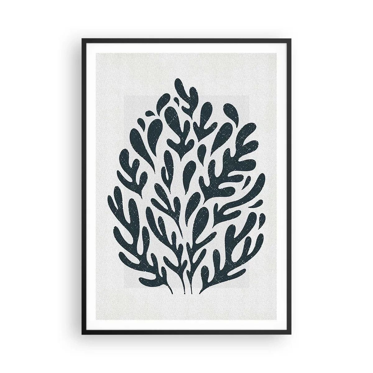 Póster en marco negro - Formas de la naturaleza - 70x100 cm