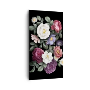 Cuadro sobre lienzo - Impresión de Imagen - De un jardín inglés - 55x100 cm