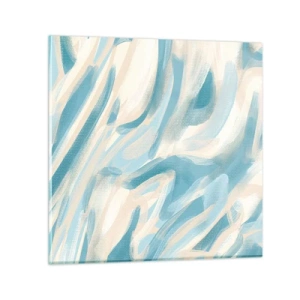 Cuadro sobre vidrio - Impresiones sobre Vidrio - Brisas primaverales - 70x70 cm