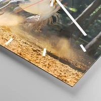 Esfera sin numeración, con rayas