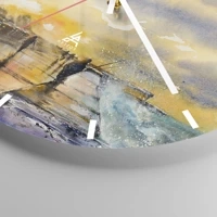 Esfera sin numeración, con rayas