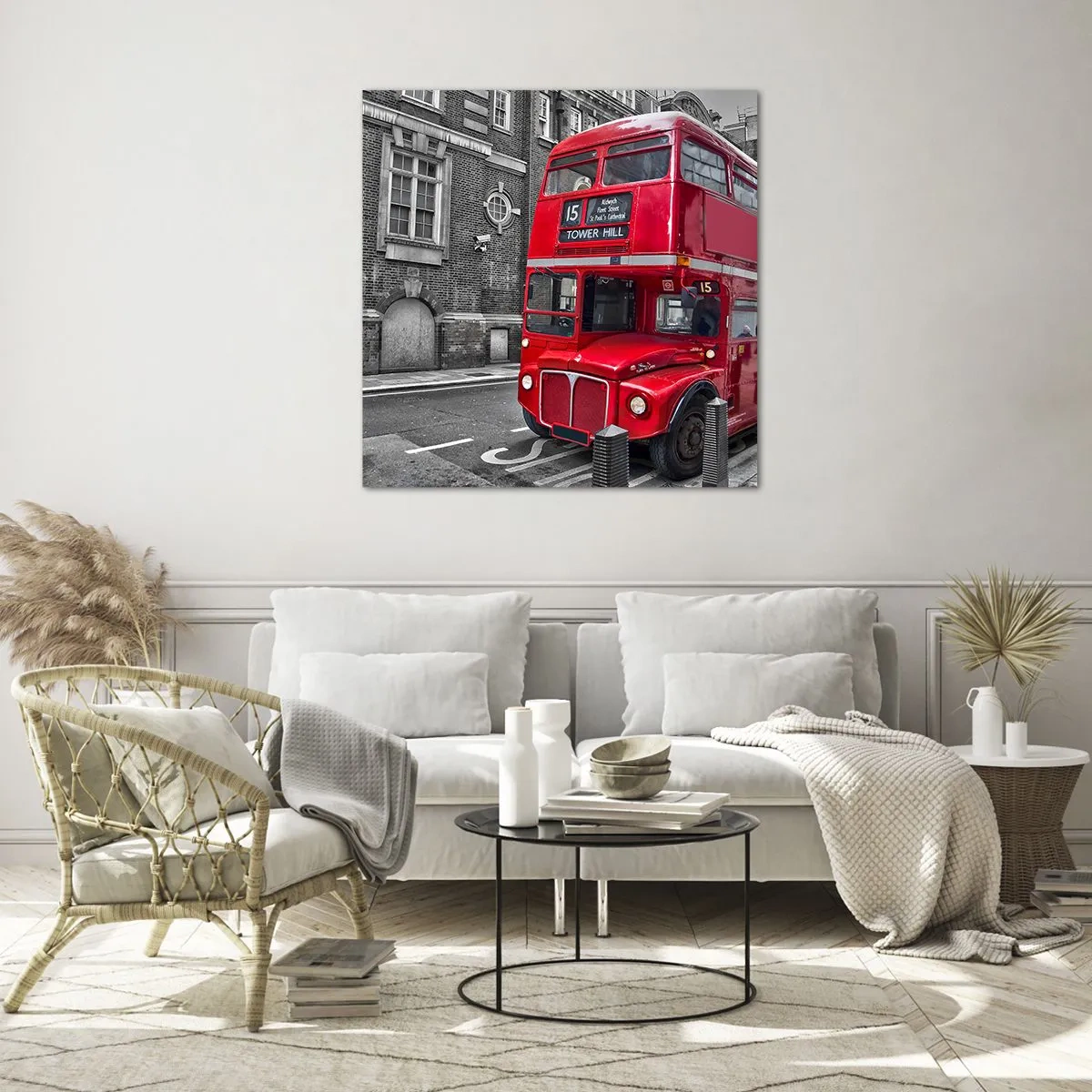 Cuadro sobre vidrio - Impresiones sobre Vidrio - El mismo de siempre - 60x60 cm