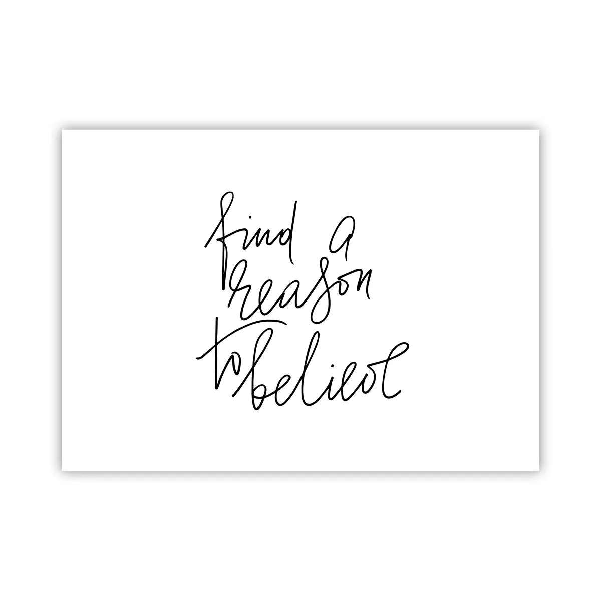 Póster - Es posible - 70x50 cm