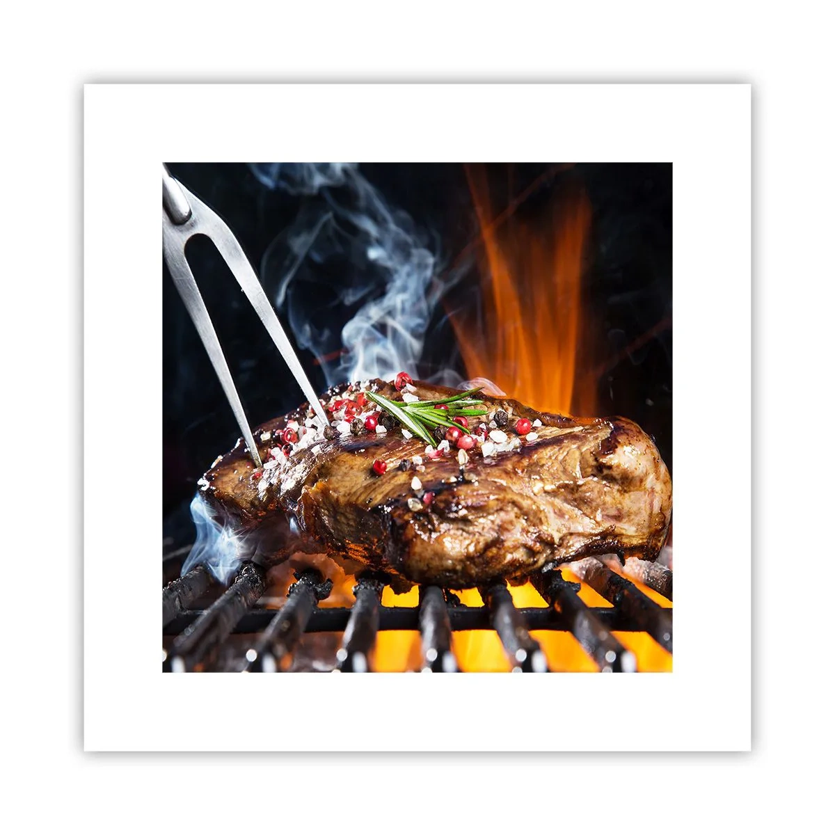 Póster - Jugoso y fragante - 30x30 cm