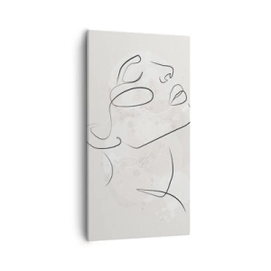 Cuadro sobre lienzo - Impresión de Imagen - Contorno de un sueño - 55x100 cm