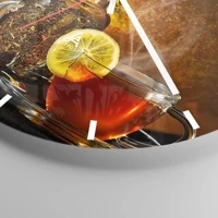 Esfera sin numeración, con rayas