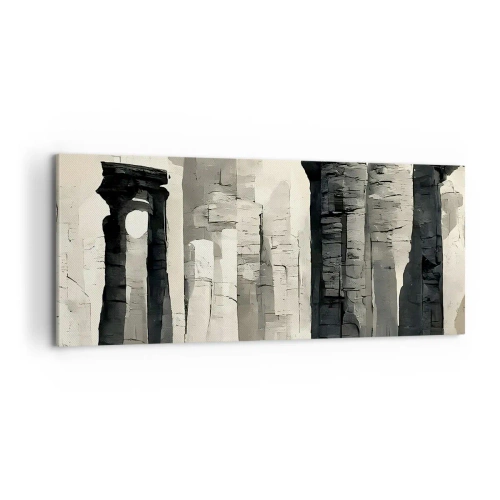 Cuadro sobre lienzo - Impresión de Imagen - La majestuosidad de la antigüedad - 100x40 cm