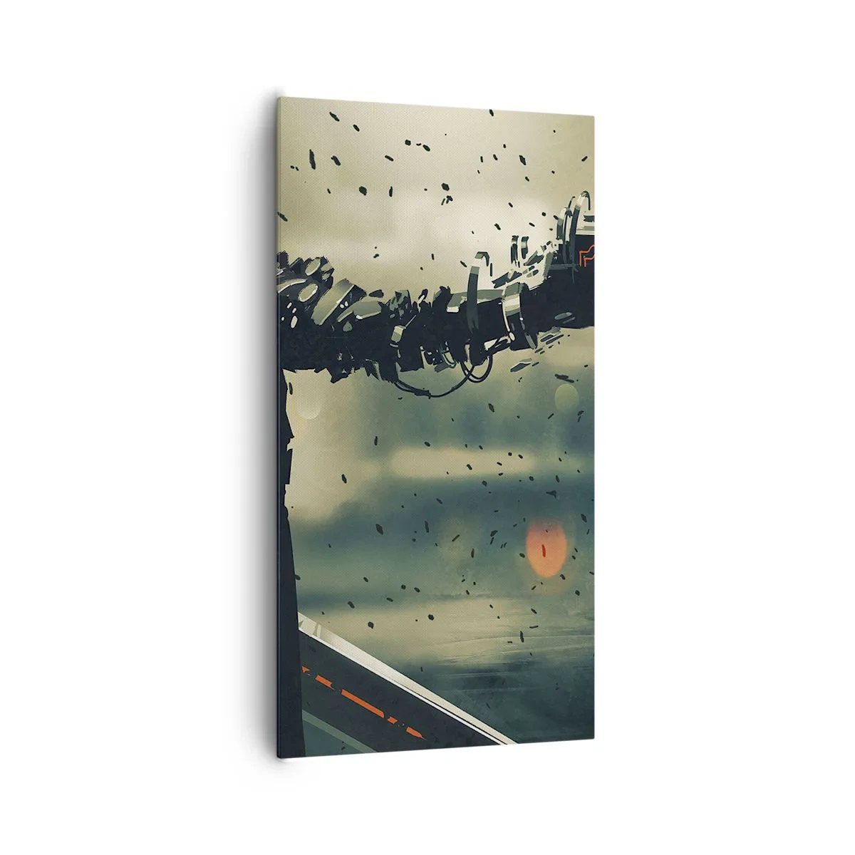 Cuadro sobre lienzo - Impresión de Imagen - Arma letal: tu propio Terminator - 65x120 cm