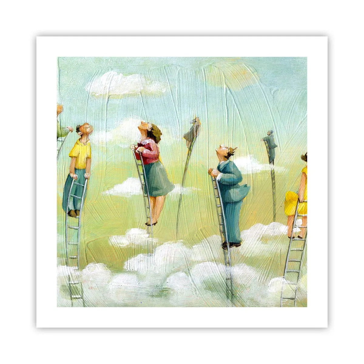 Póster - Sigue tu sueño - 50x50 cm