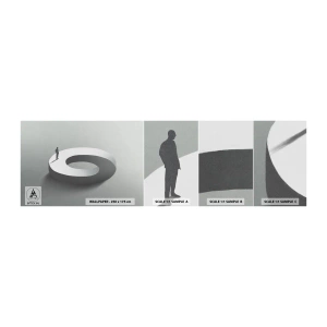 Muestra De Fotomural Standard Eco - Ser sabio no es una labor sencilla - Hombre, 3D, Empresario - 100x30 cm