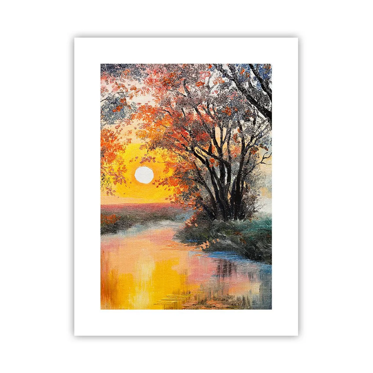 Póster - Ambiente otoñal - 30x40 cm