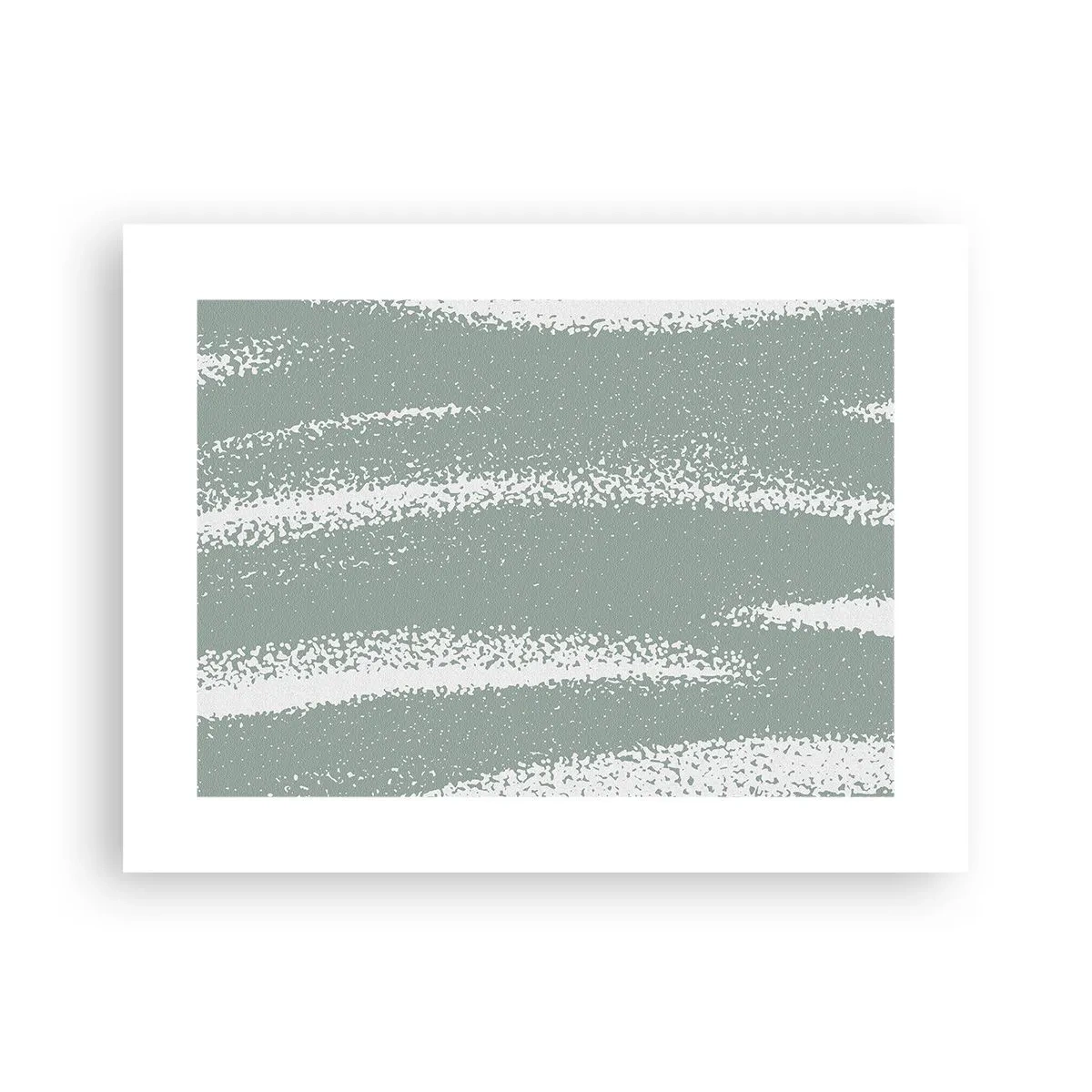 Póster - Abstracción invernal - 40x30 cm