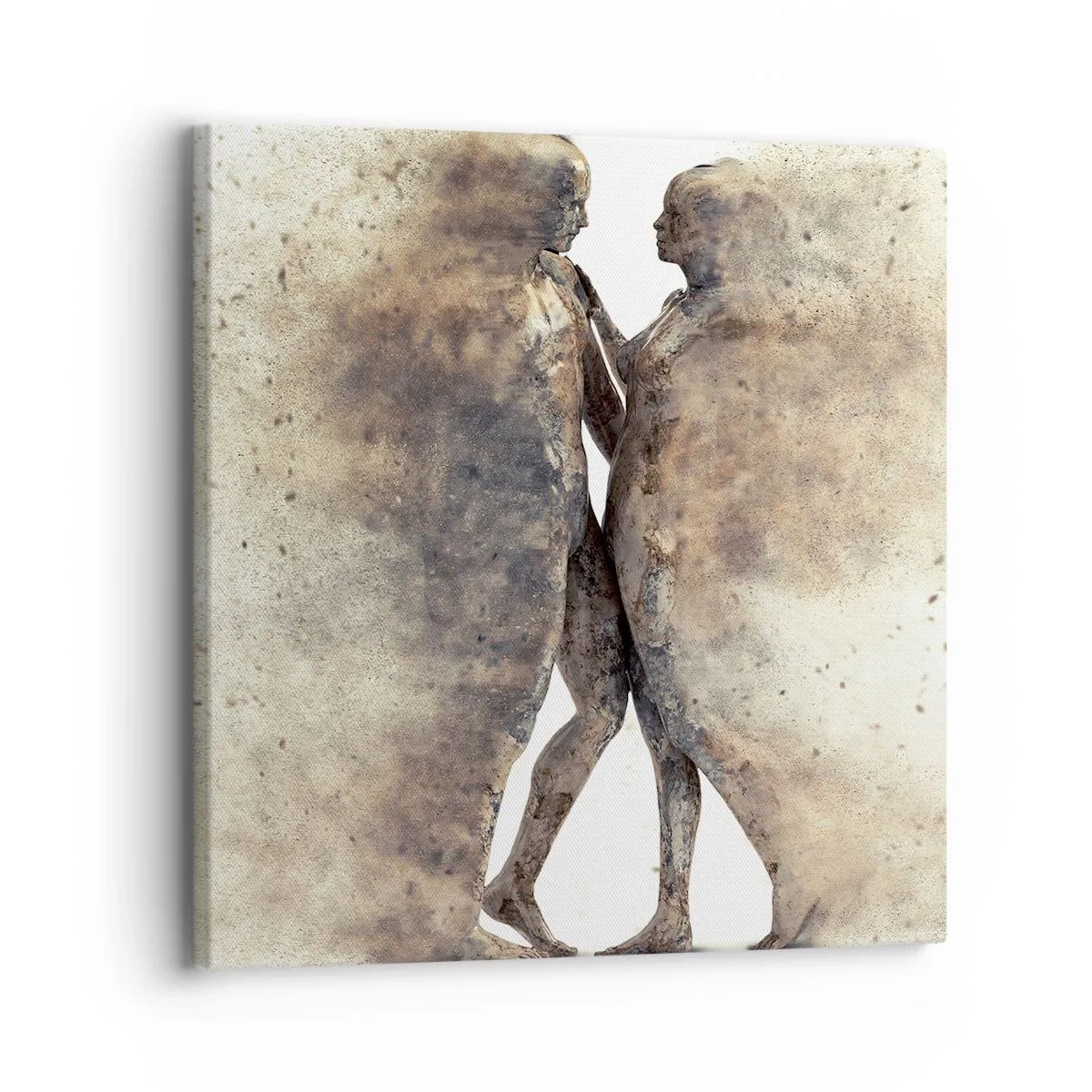 Cuadro sobre lienzo - Impresión de Imagen - Del polvo resurgieron para amar - 30x30 cm