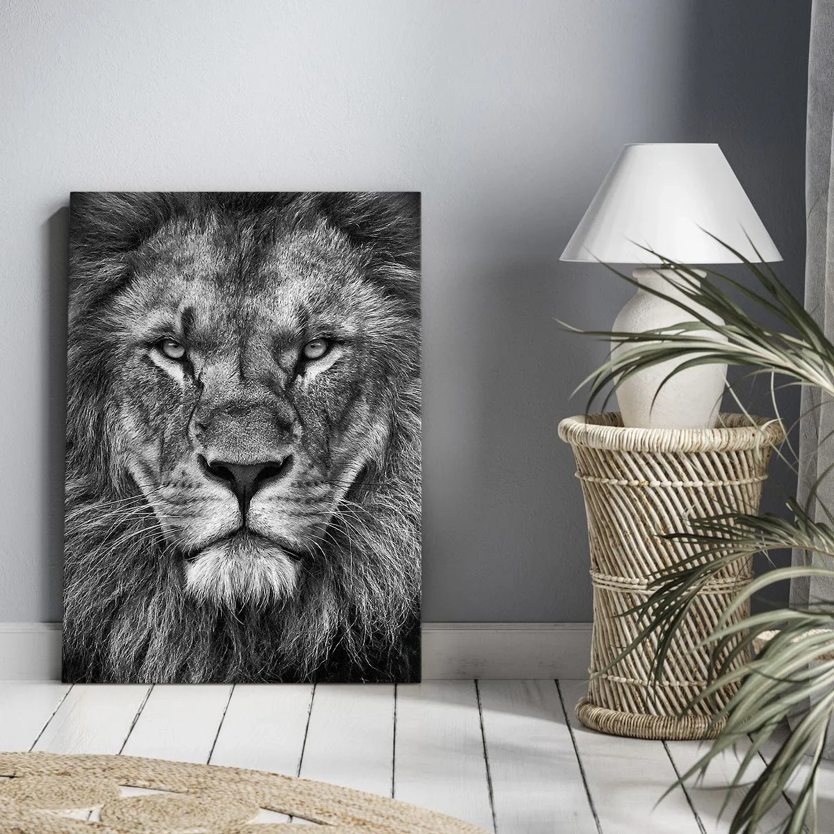 Cuadro sobre lienzo - Impresión de Imagen - Con el atuendo de la coronación - 45x80 cm