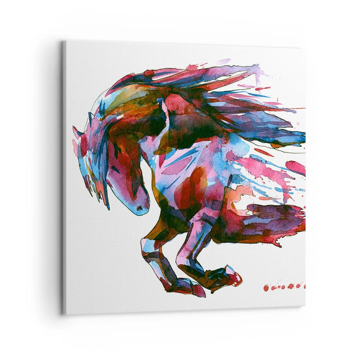 Cuadro sobre lienzo - Impresión de Imagen - En éxtasis - 50x50 cm