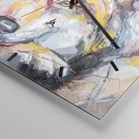 Esfera sin numeración, con rayas