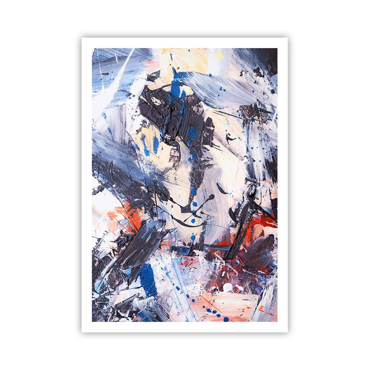 Póster - Danza loca de la abstracción - 70x100 cm