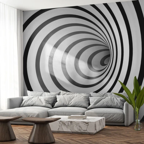 Fotomural Autadhesivo Deluxe Sticker - ¿Tampoco puedes resistirte? - Abstracción, 3D, Vórtice - 100x70 cm