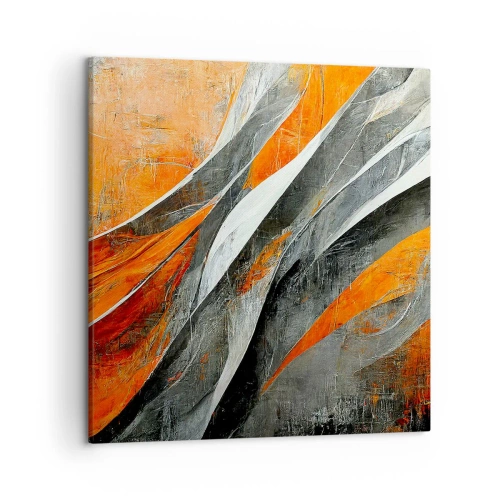 Cuadro sobre lienzo - Impresión de Imagen - Calor y frío - 50x50 cm