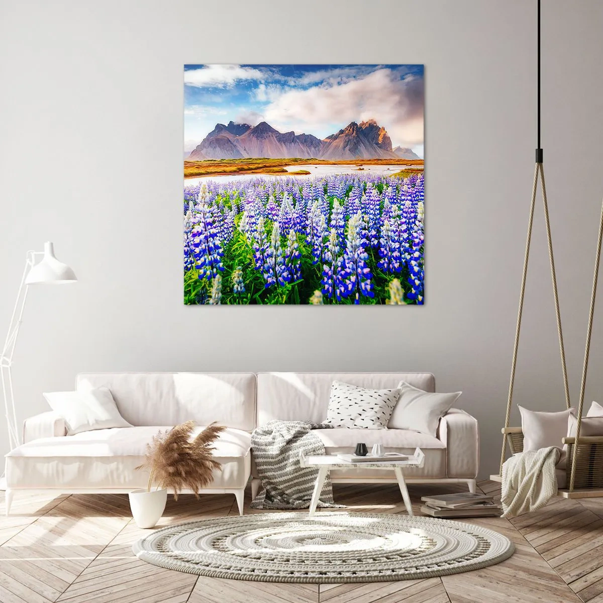 Cuadro sobre lienzo - Impresión de Imagen - La fuerza y la severidad junto a la dulzura - 70x70 cm