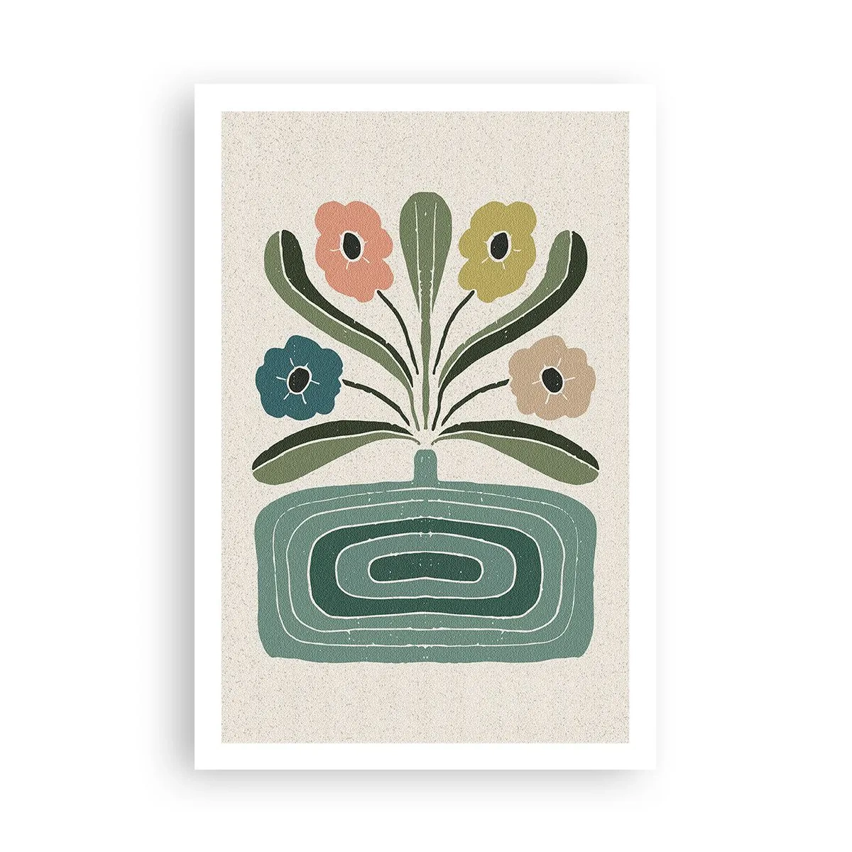 Póster - Ramo simétrico - 61x91 cm