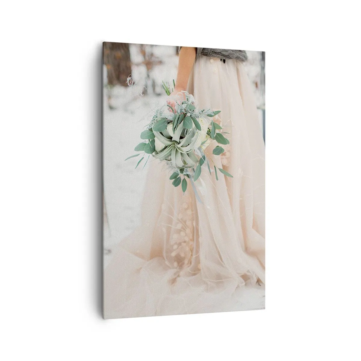 Cuadro sobre lienzo - Impresión de Imagen - Y vivieron felices para siempre - 80x120 cm