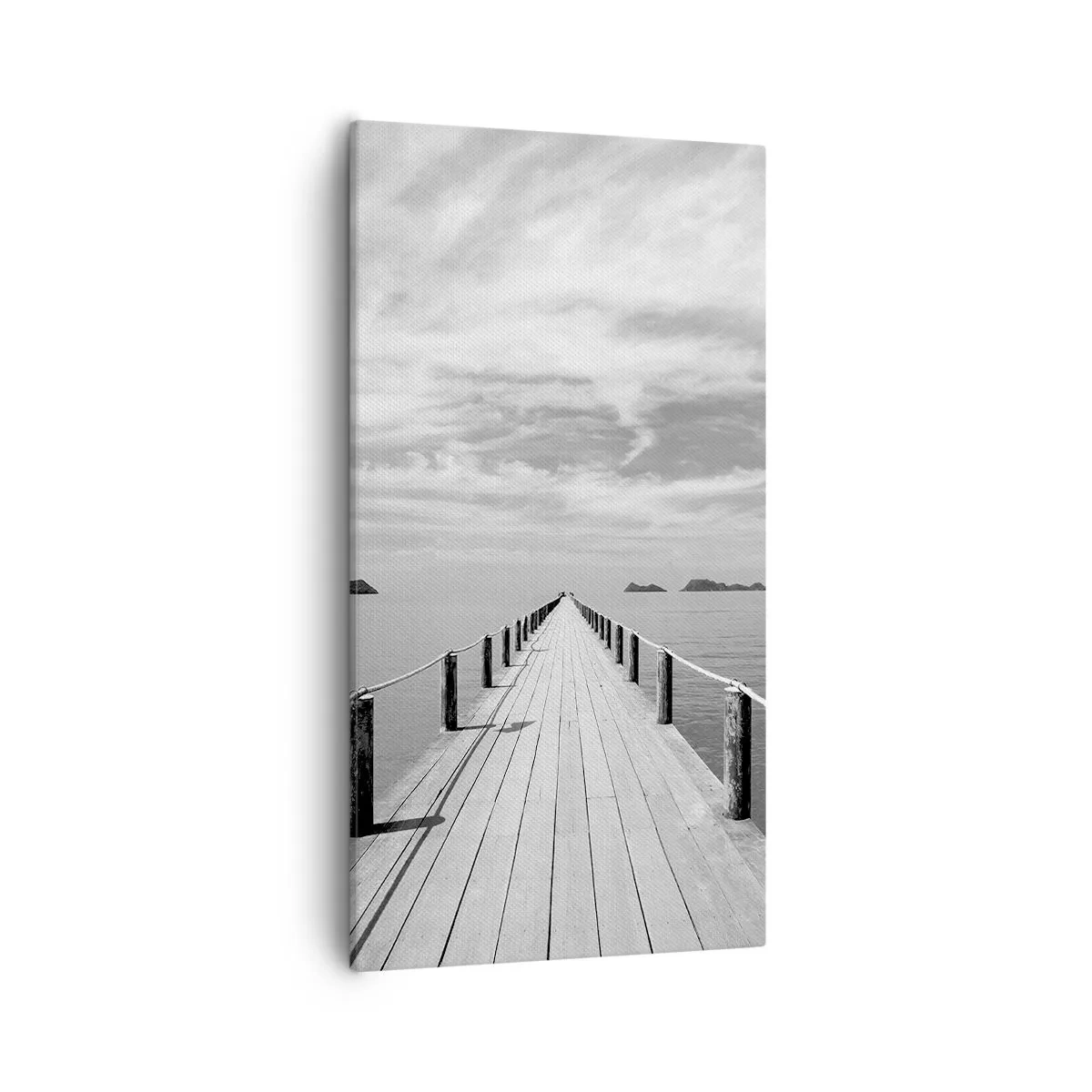 Cuadro sobre lienzo - Impresión de Imagen - Hora de viajar - 55x100 cm