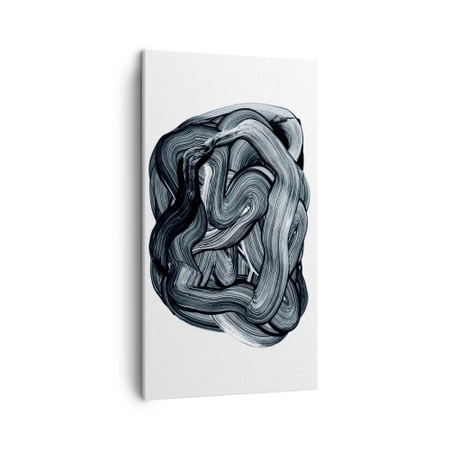 Cuadro sobre lienzo - Impresión de Imagen - No es tan sencillo - 45x80 cm