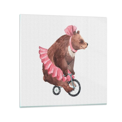 Cuadro sobre vidrio - Impresiones sobre Vidrio - ¡Qué circo! - 70x70 cm