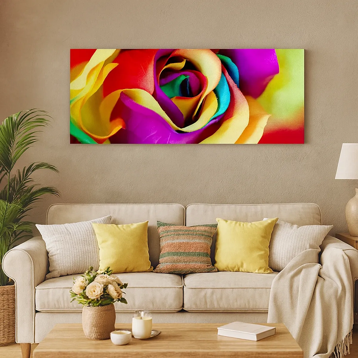 Cuadro sobre lienzo - Impresión de Imagen - Es imposible - 30x30 cm