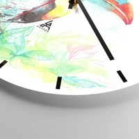 Esfera sin numeración, con rayas