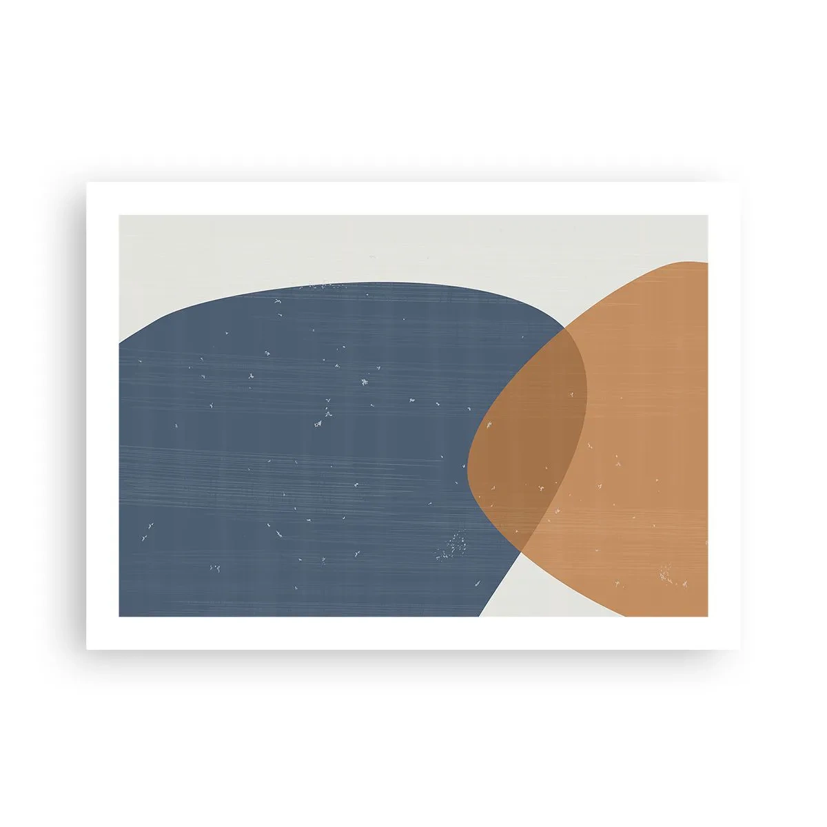 Póster - Óvalos e influencias - 70x50 cm
