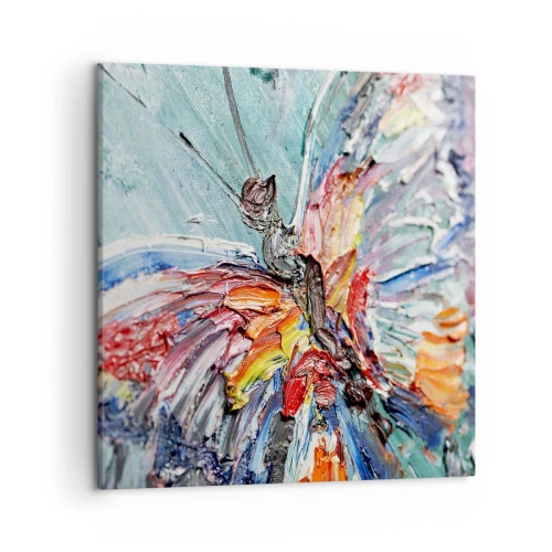 Cuadro sobre lienzo - Impresión de Imagen - Pintado por la naturaleza - 50x50 cm
