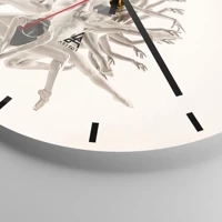 Esfera sin numeración, con rayas