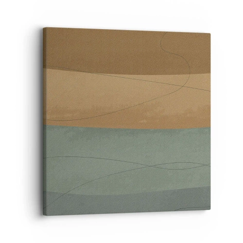 Cuadro sobre lienzo - Impresión de Imagen - Composición horizontal - 30x30 cm